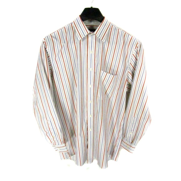Jos A Bank Men's Shirt Size L Long Sleeve - Picture 1 of 4